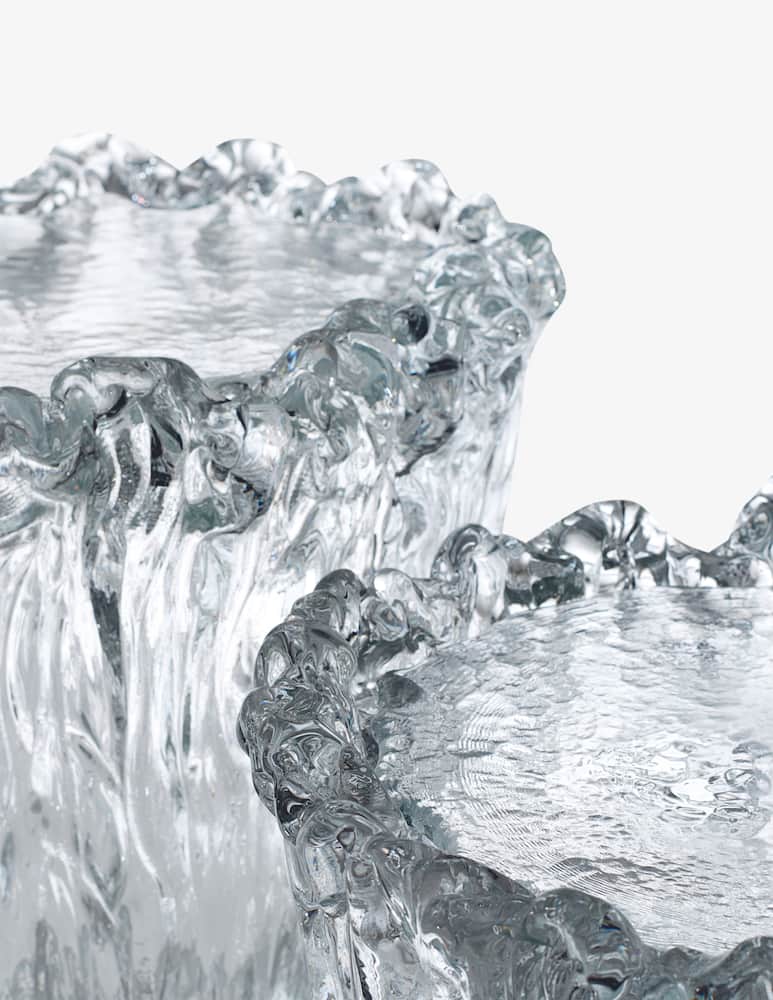 Glas Italia Tavolino Fountain H33Cm Trasparente - immagine 2 Glas Italia Tavolino Fountain H33Cm Trasparente - immagine 2