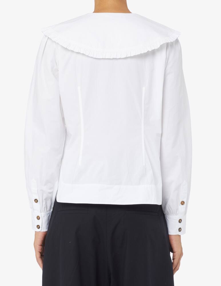 rinascente Ganni Camicia Big collar
