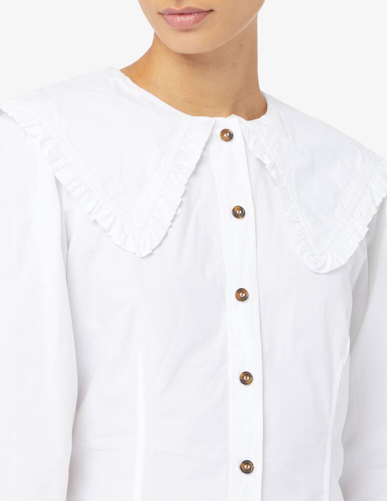 rinascente Ganni Camicia Big collar