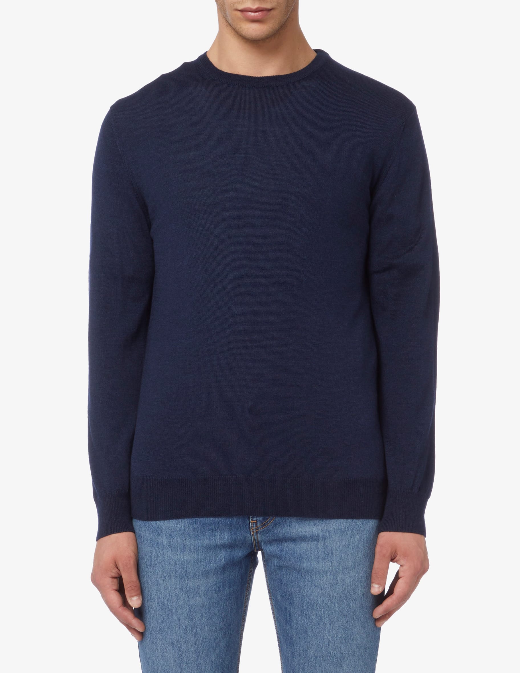 White Wise maglia girocollo fluffy in fantasia cammello nero