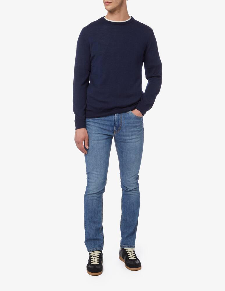 rinascente Pure Cashmere Maglia girocollo in lana seta cashmere