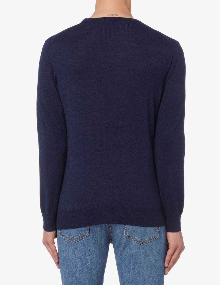 Pure Cashmere Maglia girocollo in lana seta cashmere - immagine 3 Pure Cashmere Maglia girocollo in lana seta cashmere - immagine 3