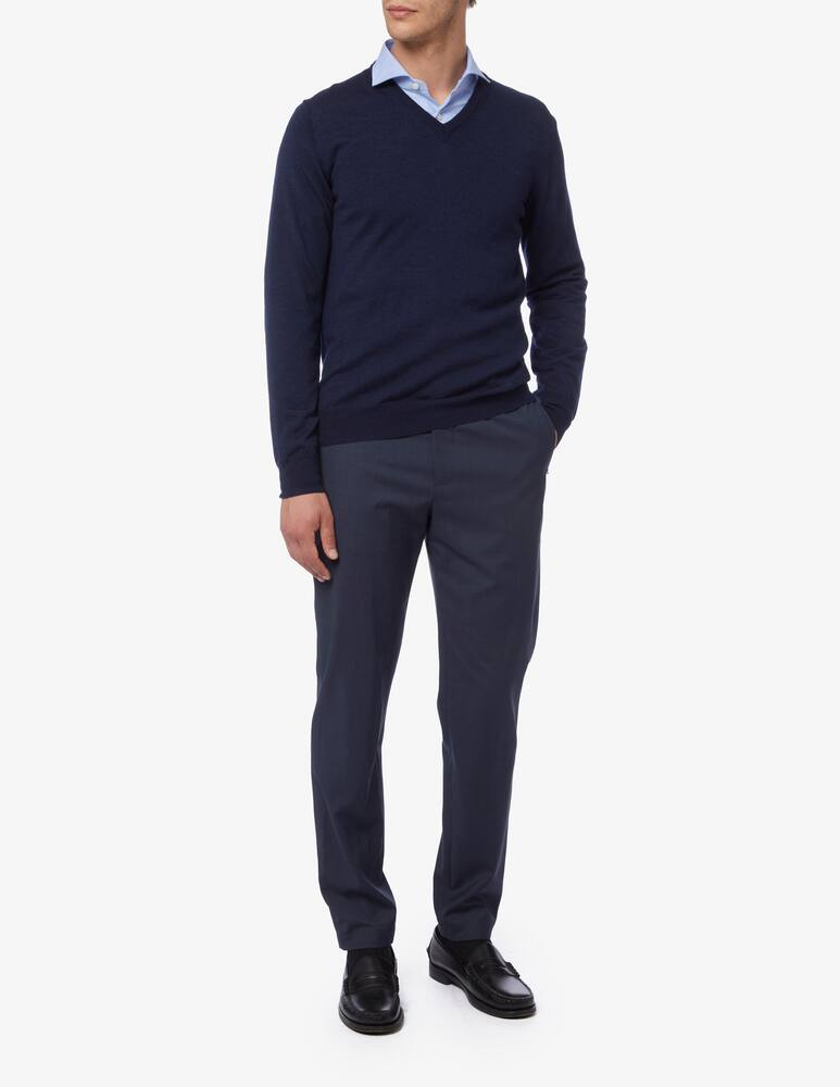 rinascente Pure Cashmere Maglia scollo a v lana seta cashmere