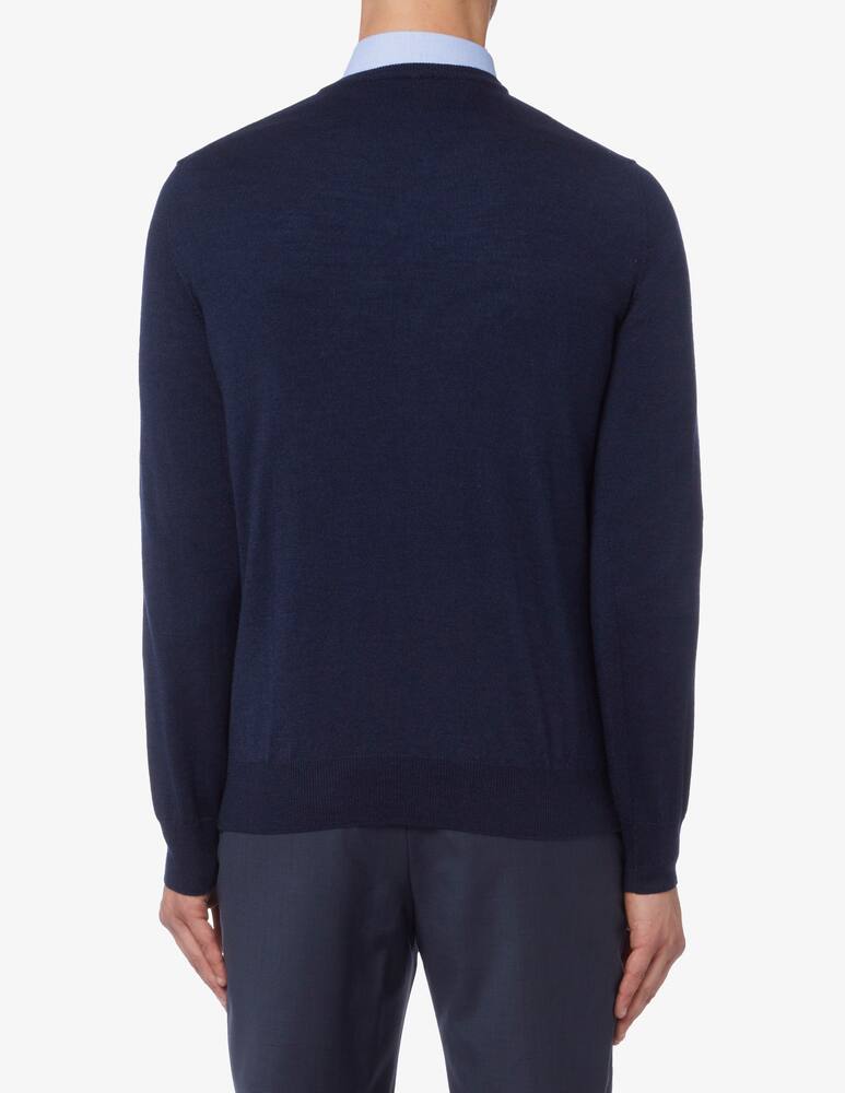 rinascente Pure Cashmere Maglia scollo a v lana seta cashmere