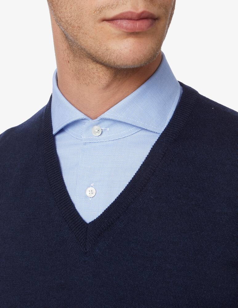 rinascente Pure Cashmere Maglia scollo a v lana seta cashmere