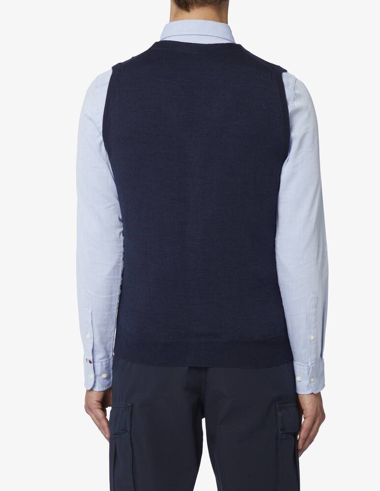 rinascente Pure Cashmere Gilet collo a v lana seta cashmere