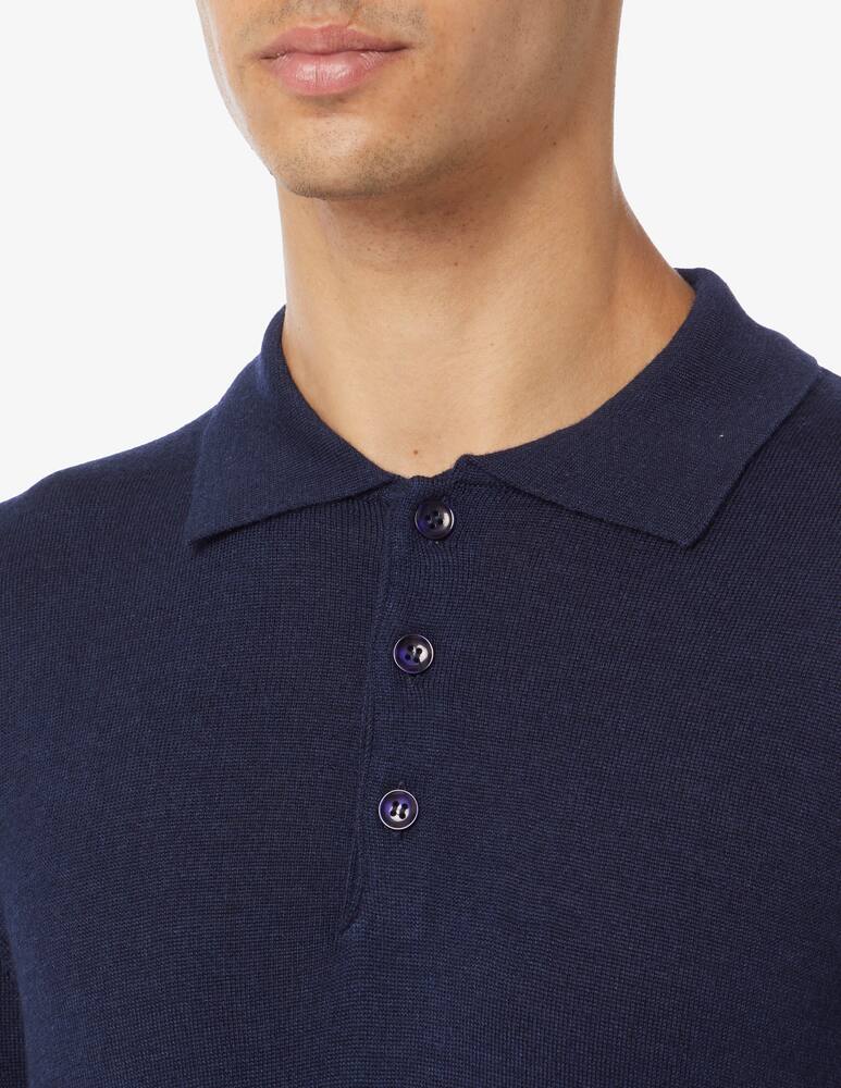 rinascente Pure Cashmere Polo in lana seta cashmere