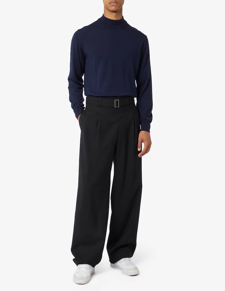 rinascente Pure Cashmere Wool silk and cashmere turtleneck