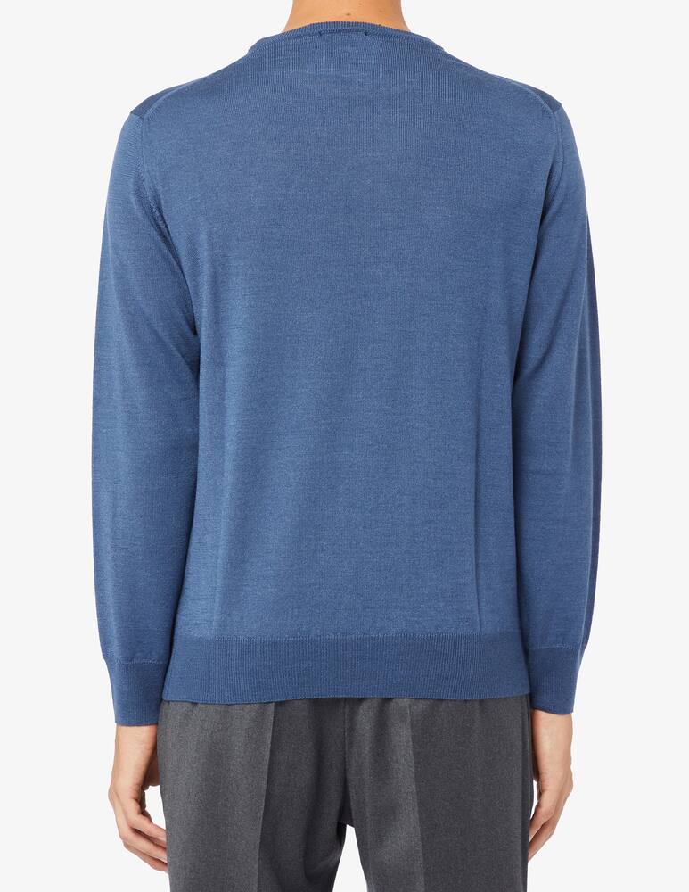 rinascente Pure Cashmere Wool silk and cashmere crewneck jumper