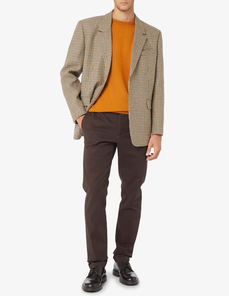 rinascente Pure Cashmere Wool silk and cashmere crewneck jumper