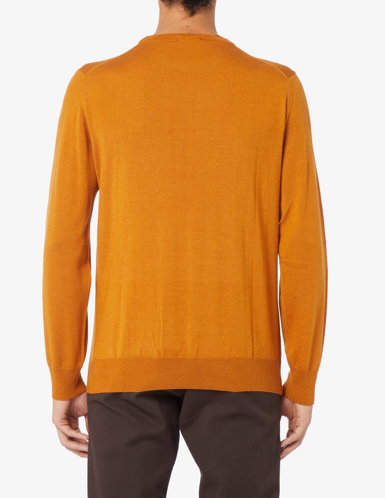rinascente Pure Cashmere Wool silk and cashmere crewneck jumper