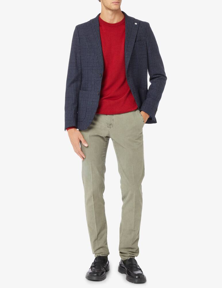 rinascente Pure Cashmere Wool silk and cashmere crewneck jumper