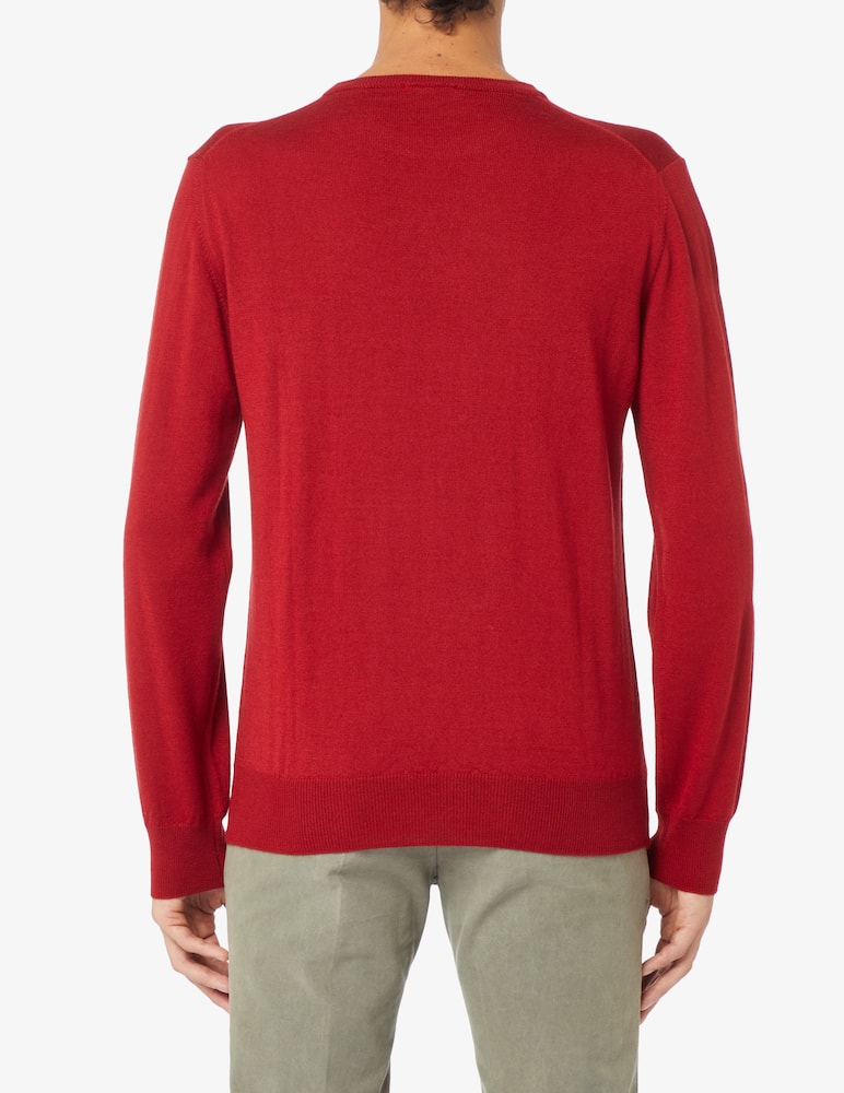 Pure Cashmere Wool silk and cashmere crewneck jumper - picture 3 Pure Cashmere Wool silk and cashmere crewneck jumper - picture 3
