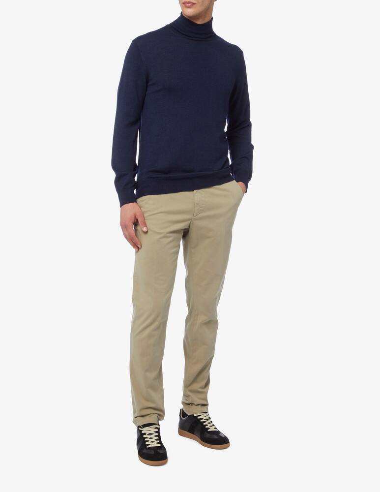 rinascente Pure Cashmere Wool silk and cashmere turtleneck