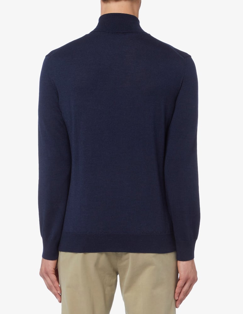 rinascente Pure Cashmere Wool silk and cashmere turtleneck