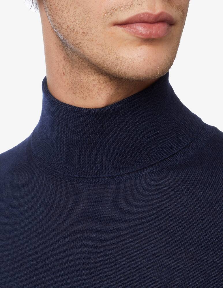 rinascente Pure Cashmere Wool silk and cashmere turtleneck