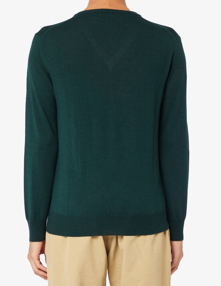 rinascente Pure Cashmere Wool silk and cashmere v neck jumper