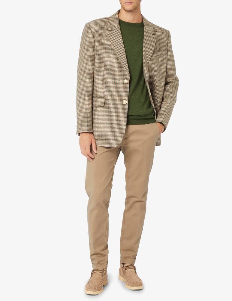 rinascente Pure Cashmere Wool silk and cashmere crewneck jumper