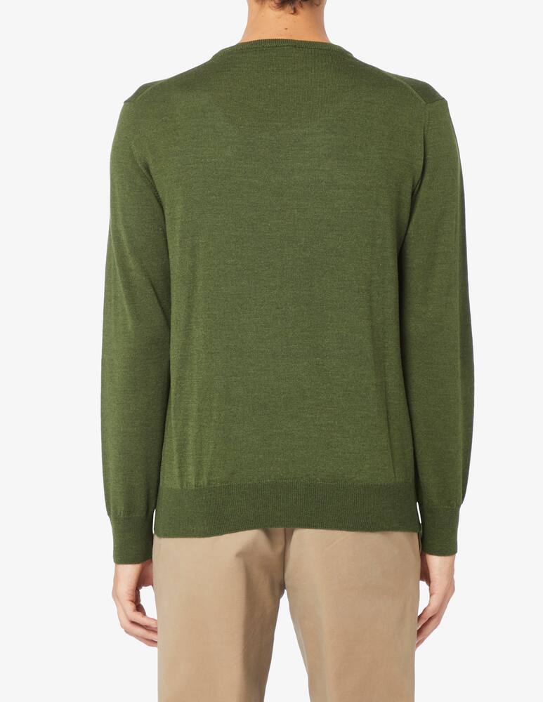 rinascente Pure Cashmere Wool silk and cashmere crewneck jumper