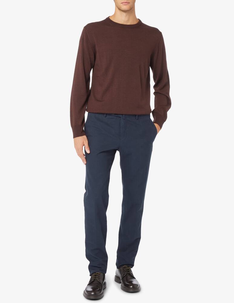 rinascente Pure Cashmere Wool silk and cashmere crewneck jumper