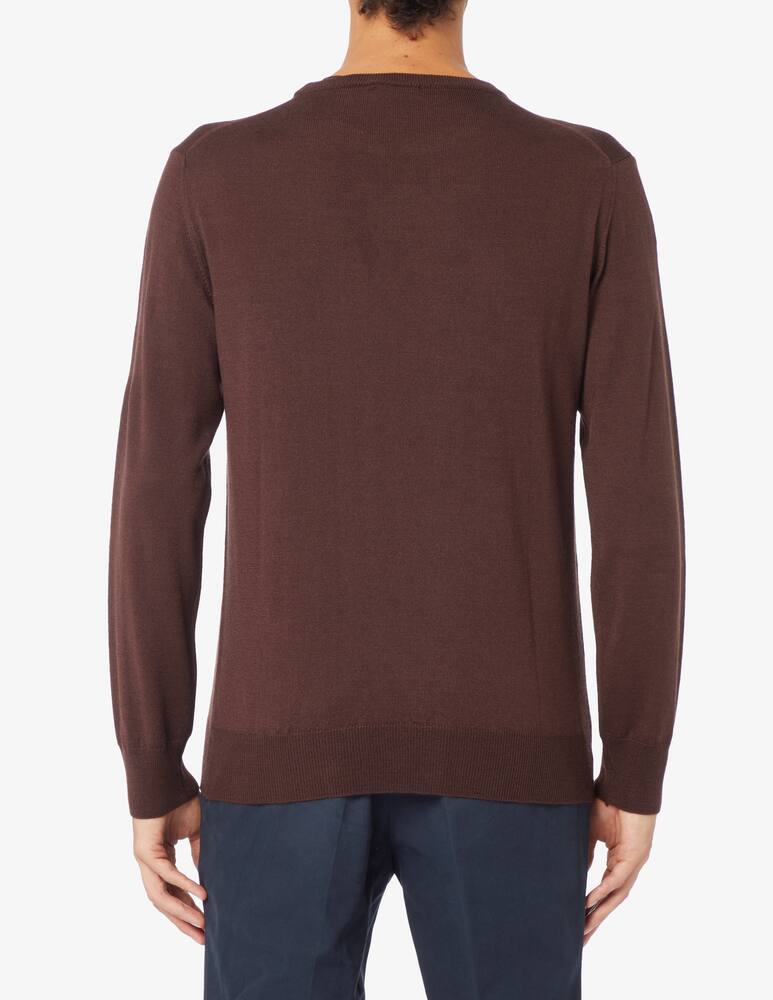 rinascente Pure Cashmere Wool silk and cashmere crewneck jumper
