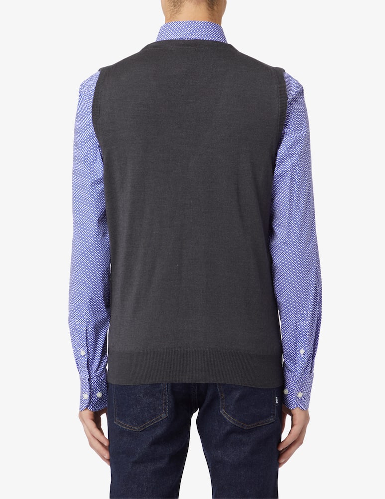 Pure Cashmere Gilet collo a v lana seta cashmere - immagine 3 Pure Cashmere Gilet collo a v lana seta cashmere - immagine 3