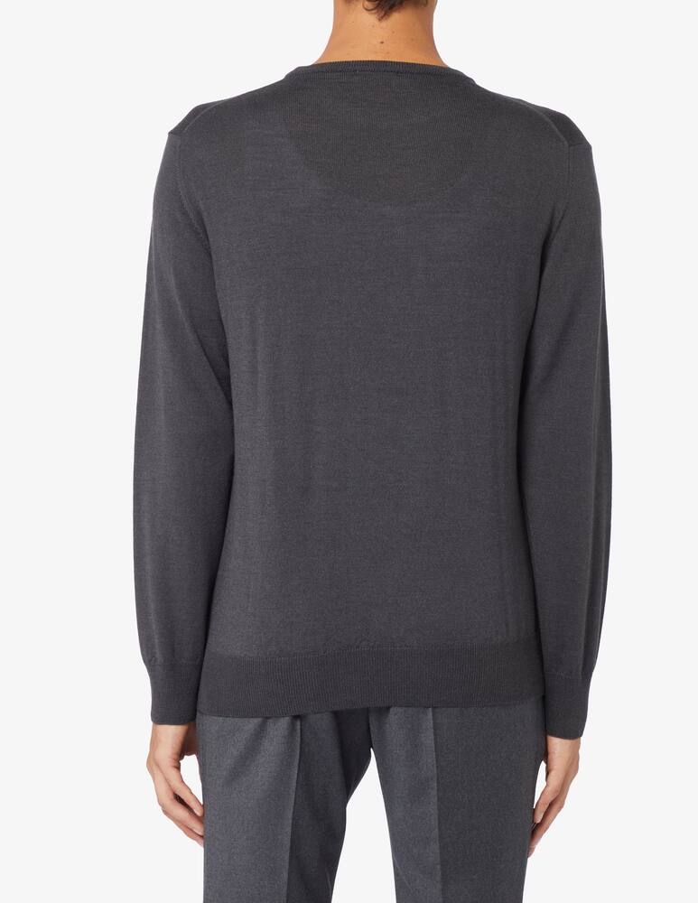 rinascente Pure Cashmere Wool silk and cashmere crewneck jumper