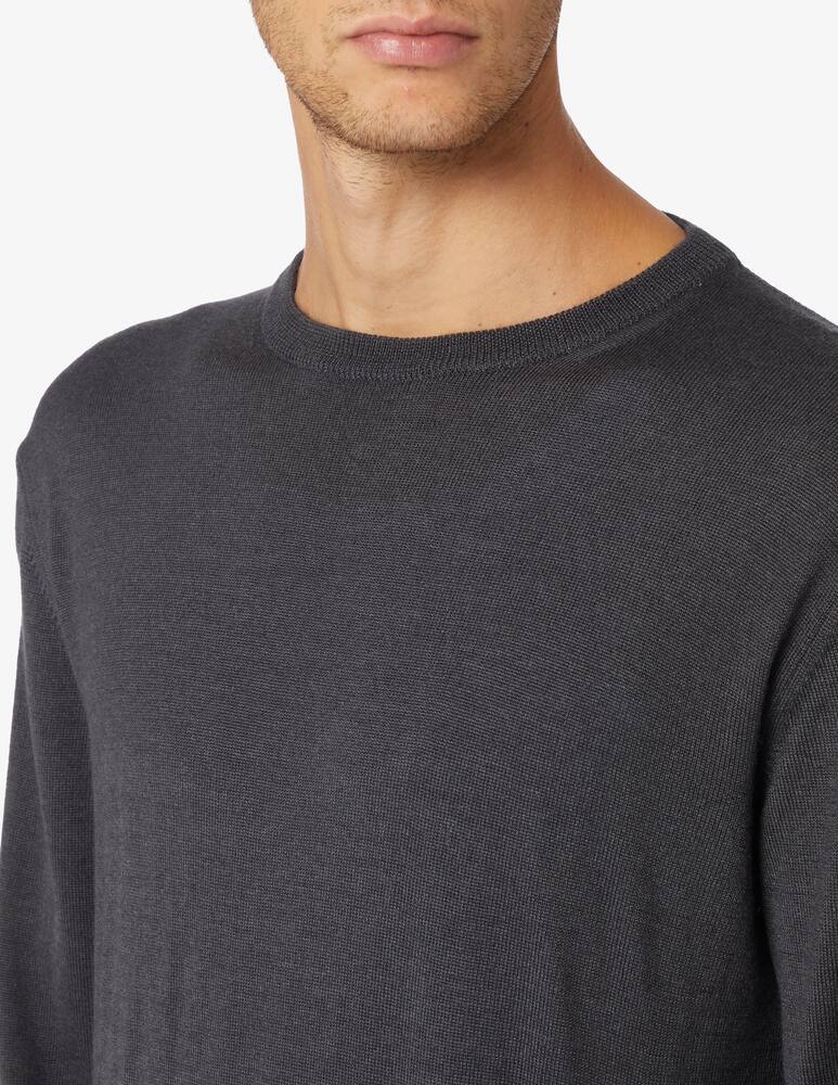 rinascente Pure Cashmere Wool silk and cashmere crewneck jumper