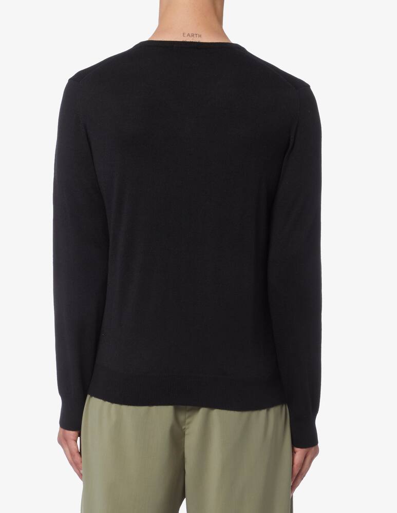rinascente Pure Cashmere Wool silk and cashmere v neck jumper