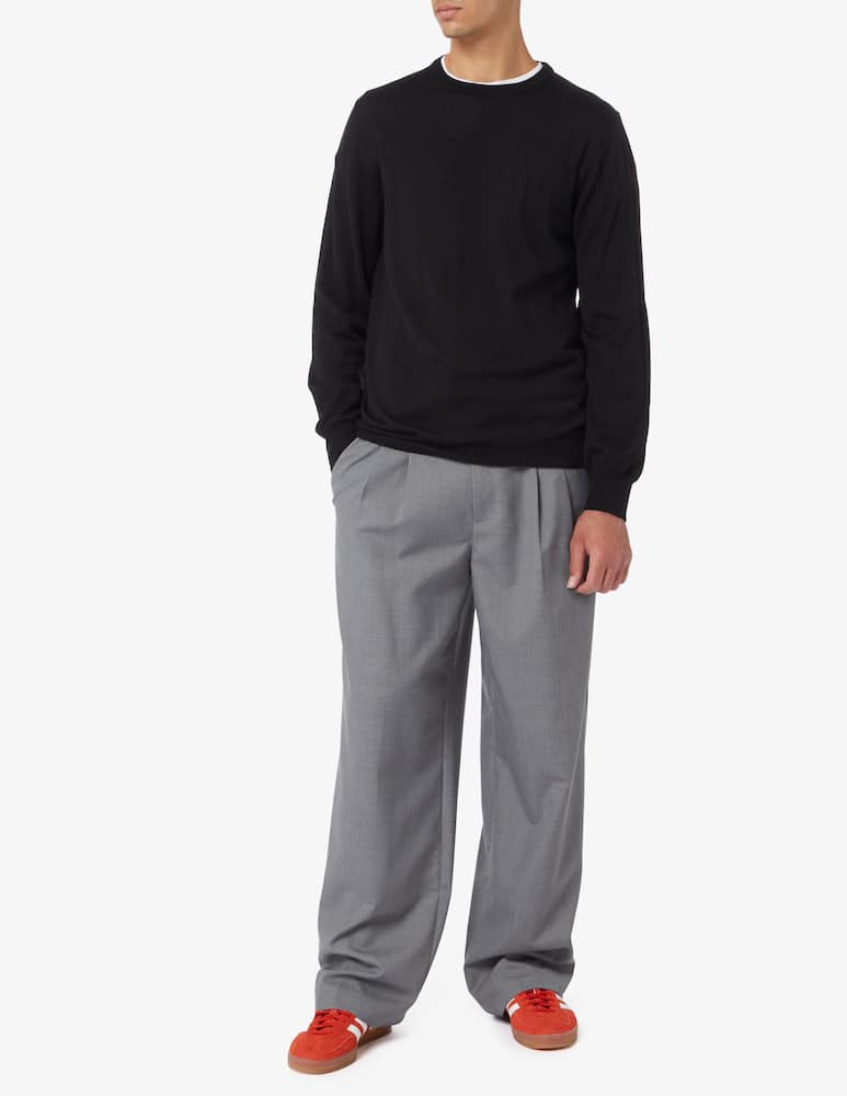 rinascente Pure Cashmere Wool silk and cashmere crewneck jumper