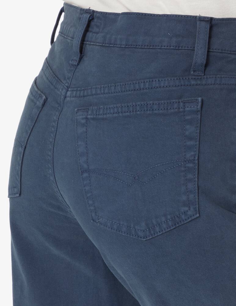 rinascente Elizabeth Ascot Gaba classic fit 5-pocket trousers - Blue