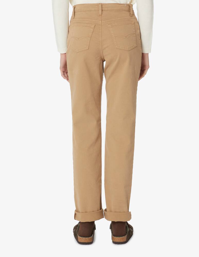 rinascente Elizabeth Ascot Pantalone 5 tasche classic fit Gaba - Beige