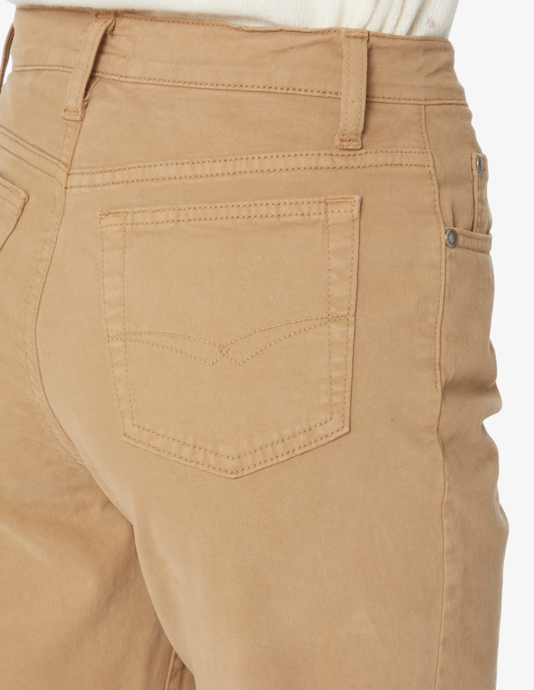 rinascente Elizabeth Ascot Pantalone 5 tasche classic fit Gaba - Beige