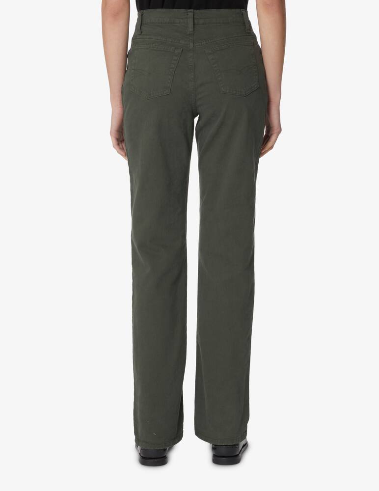 rinascente Elizabeth Ascot Gaba classic fit 5-pocket trousers - Green