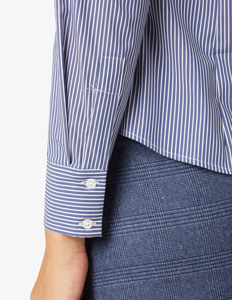 rinascente Elizabeth Ascot Striped shirt - Blue
