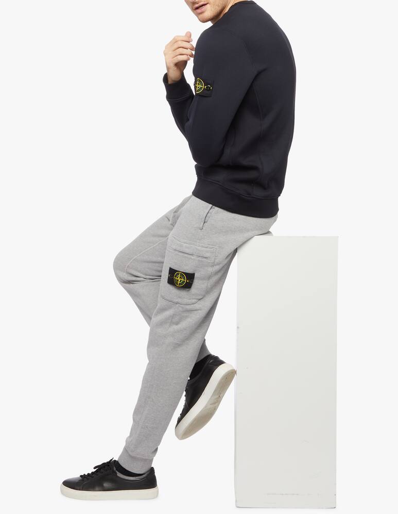 rinascente Stone Island Slim fit cargo pants in cotton fleece