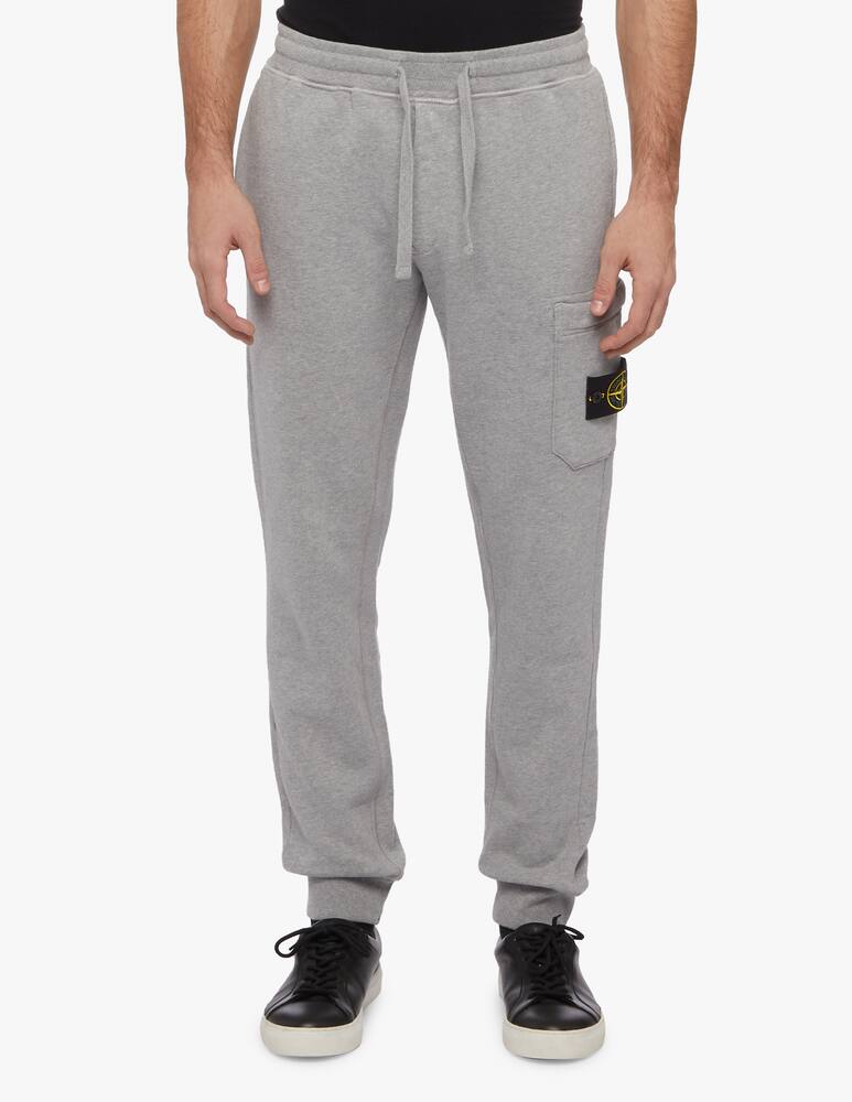 rinascente Stone Island Slim fit cargo pants in cotton fleece
