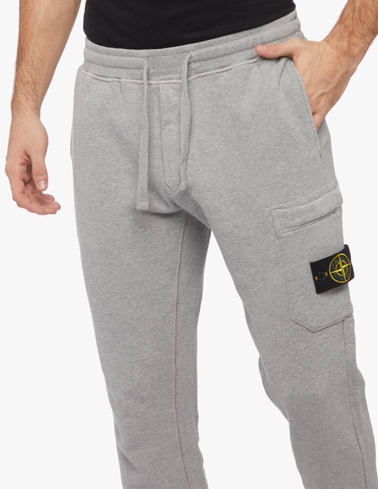 rinascente Stone Island Slim fit cargo pants in cotton fleece