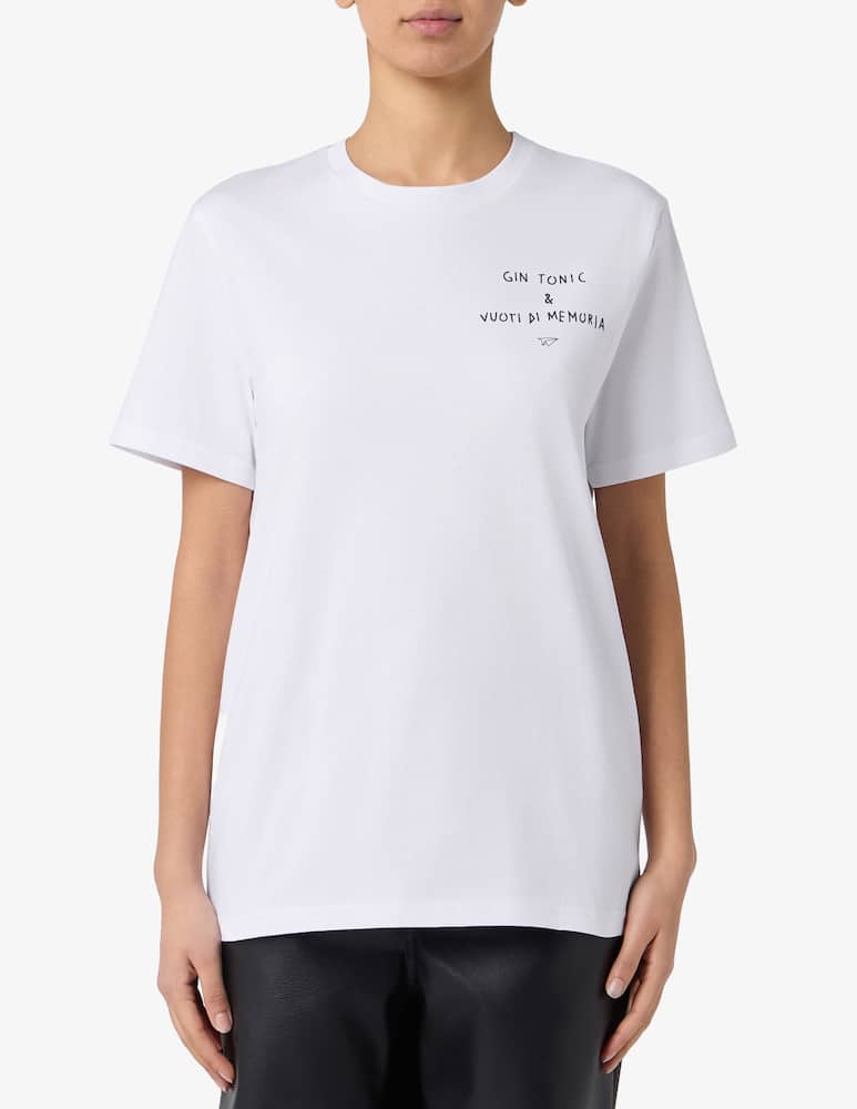 rinascente Linea Daria T-shirt gin tonic e vuoti di memoria