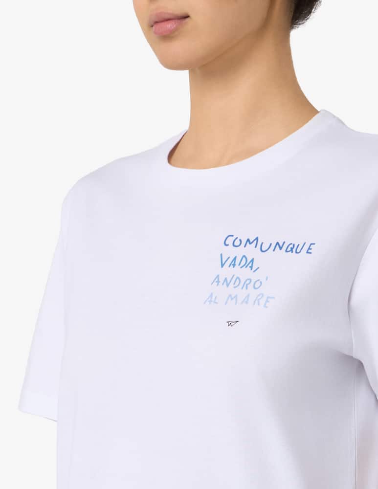 rinascente Linea Daria Comunque vada andrò al mare t-shirt