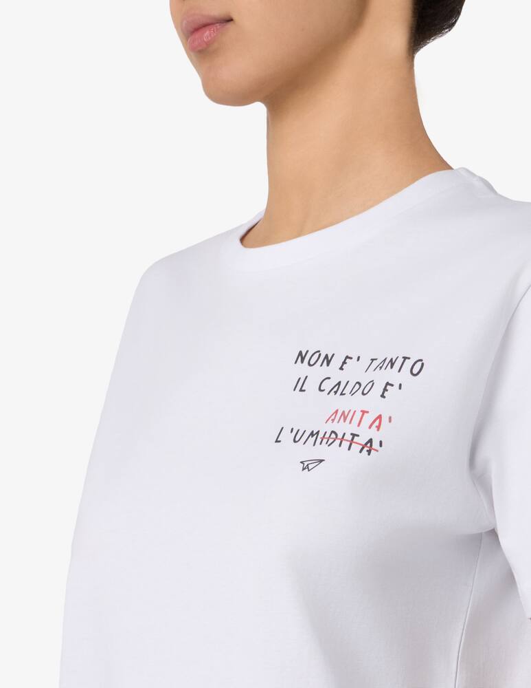 rinascente Linea Daria T-shirt Non è tanto il caldo ma l'umanità