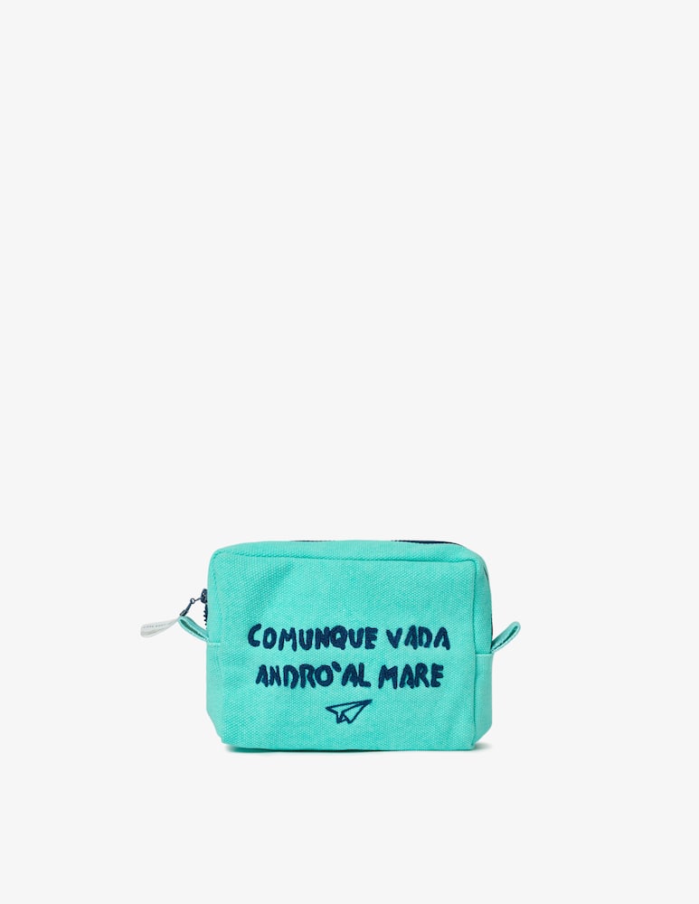 rinascente Linea Daria Comunque vada andrò al mare travel pouch