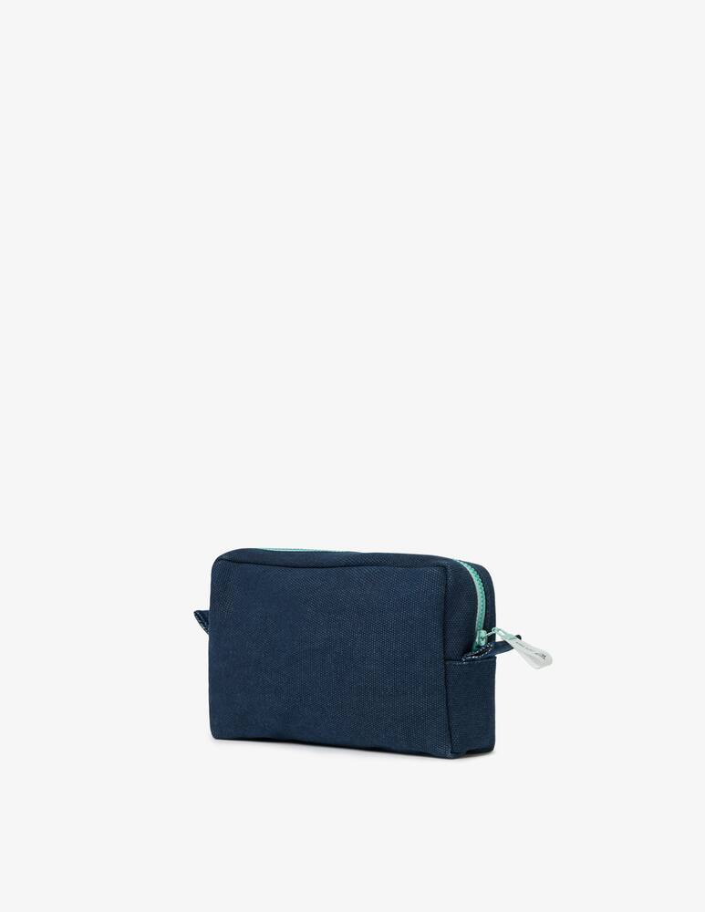 rinascente Linea Daria Mare mosso e bianco fermo travel pouch