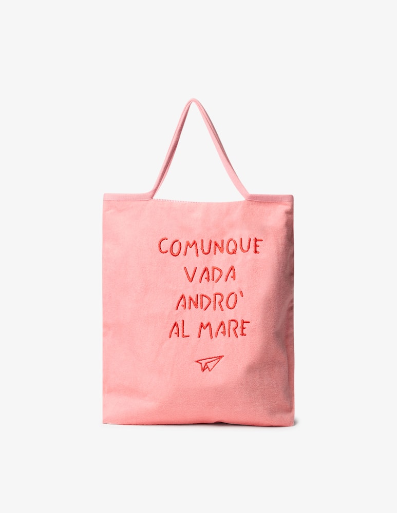 rinascente Linea Daria Comunque vada andrò al mare tote bag