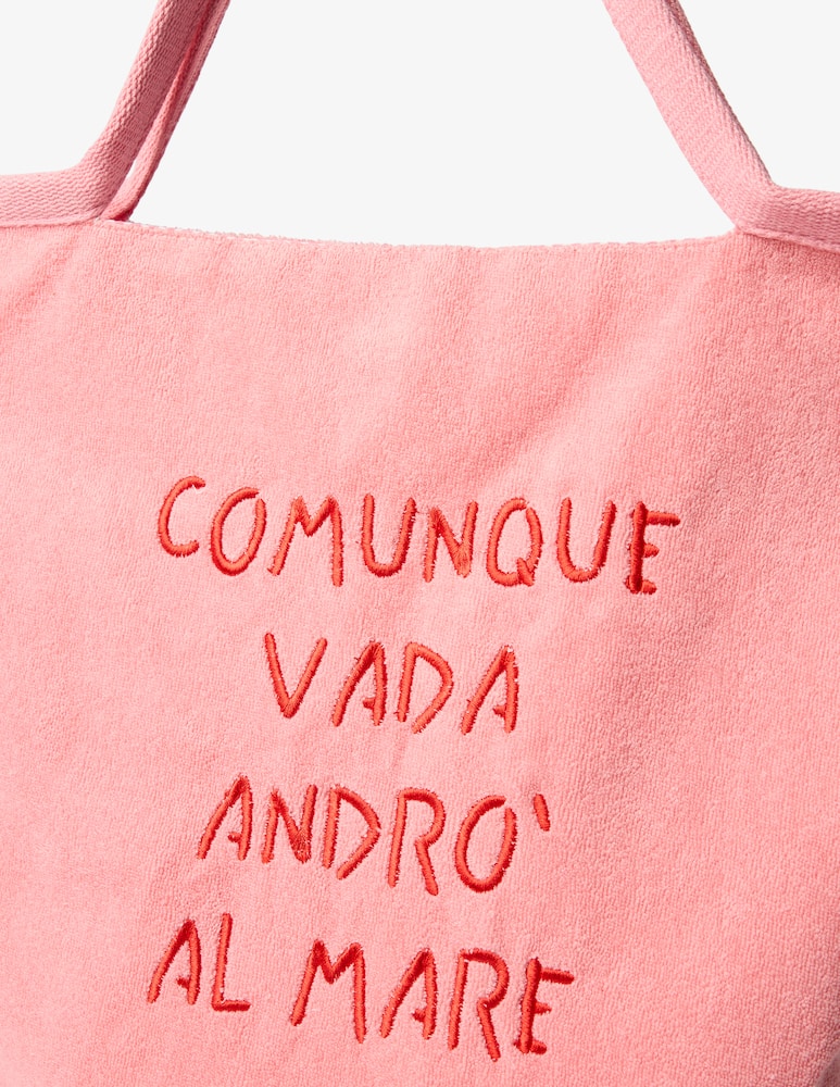 rinascente Linea Daria Comunque vada andrò al mare tote bag