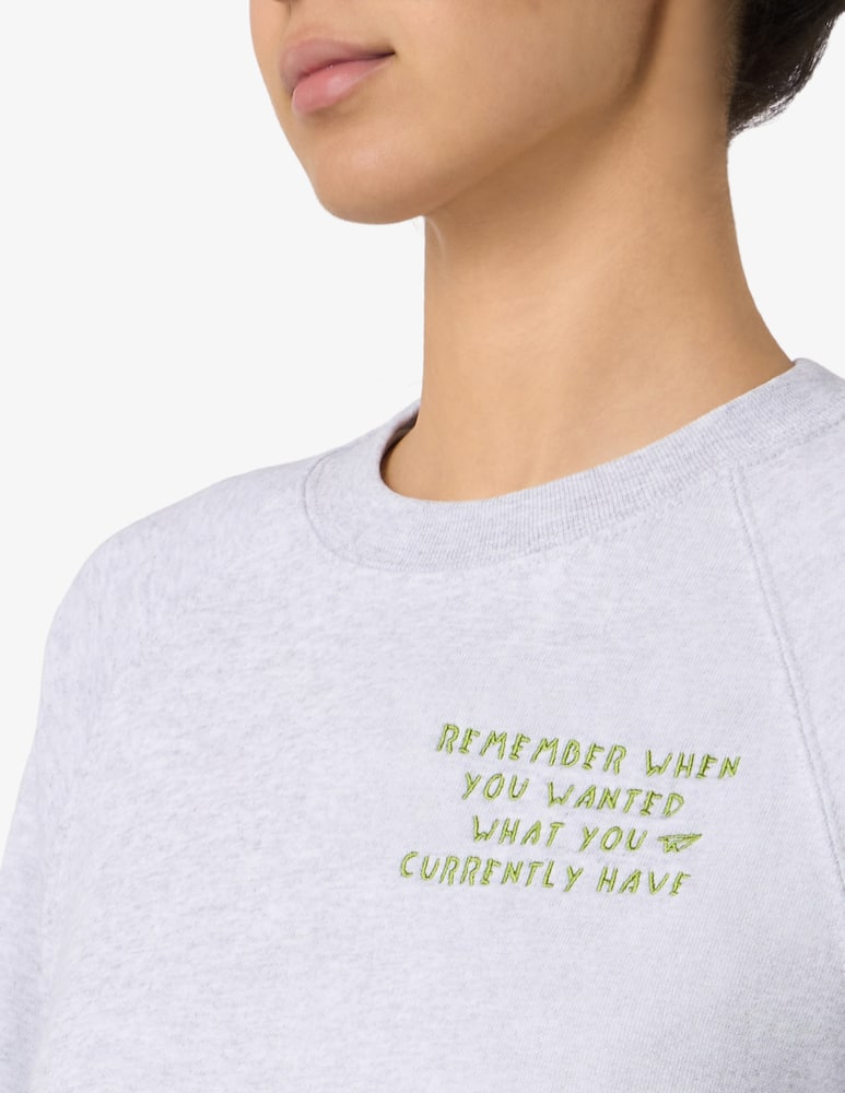 rinascente Linea Daria Felpa girocollo remember