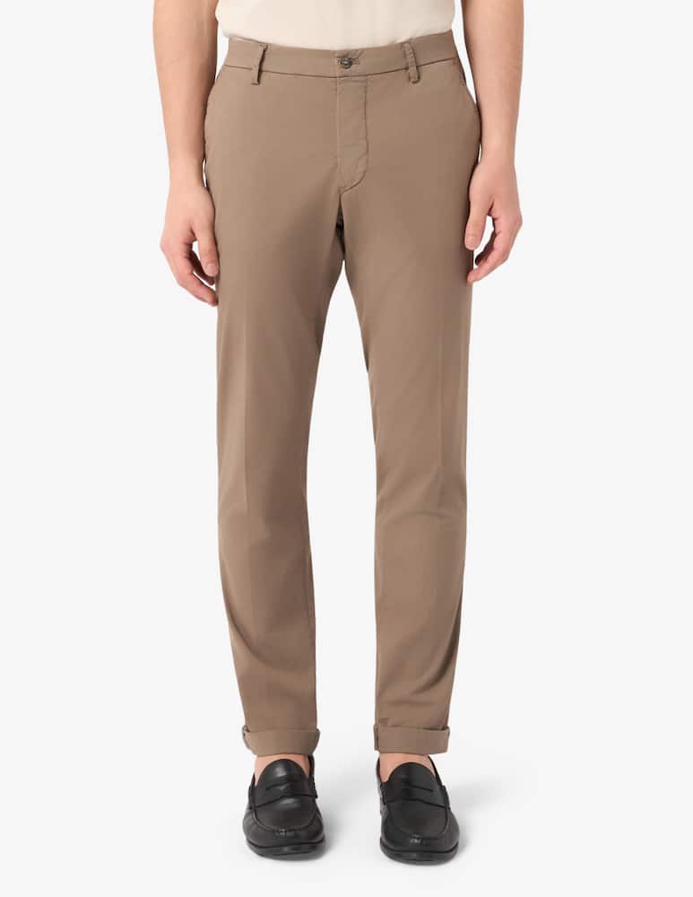 rinascente Mason's Pantaloni chino Milano in gabardina di cotone