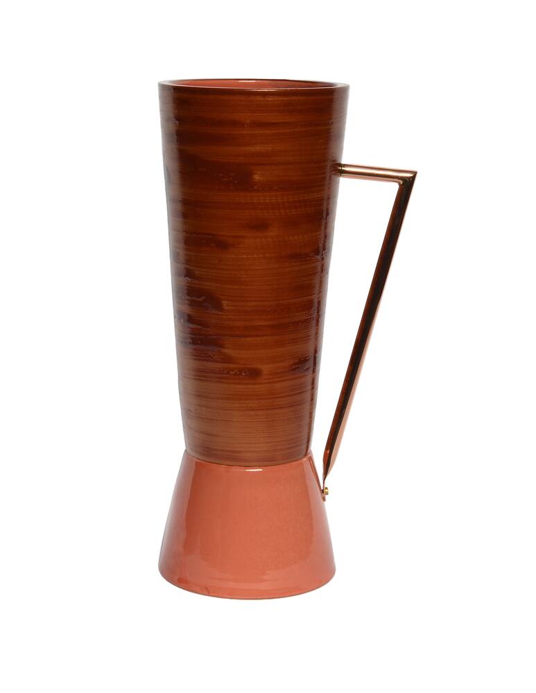 rinascente ICS Future Village Musa clay pot - brown