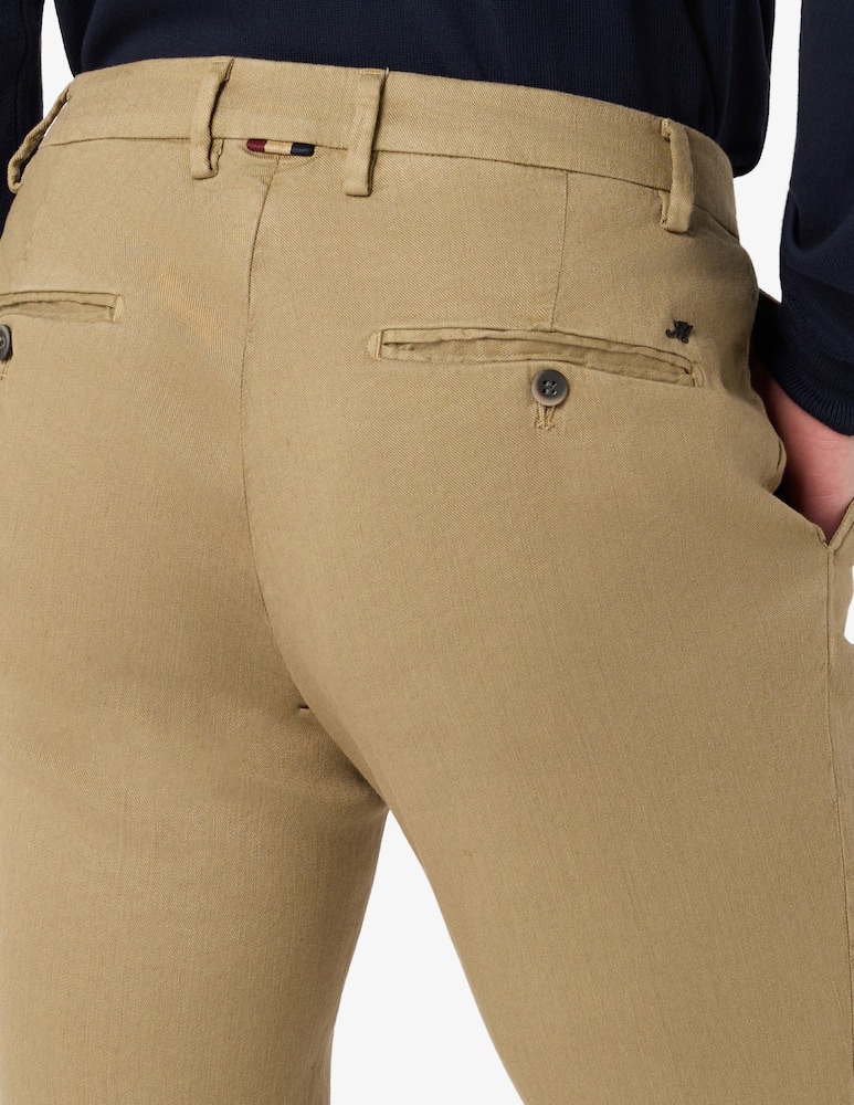 rinascente Mason's Pantaloni chino Milano in cotone e lino