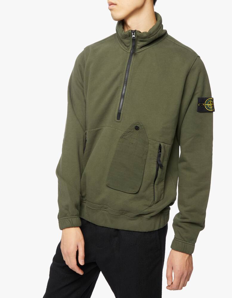 rinascente Stone Island Maglione a collo alto con zip